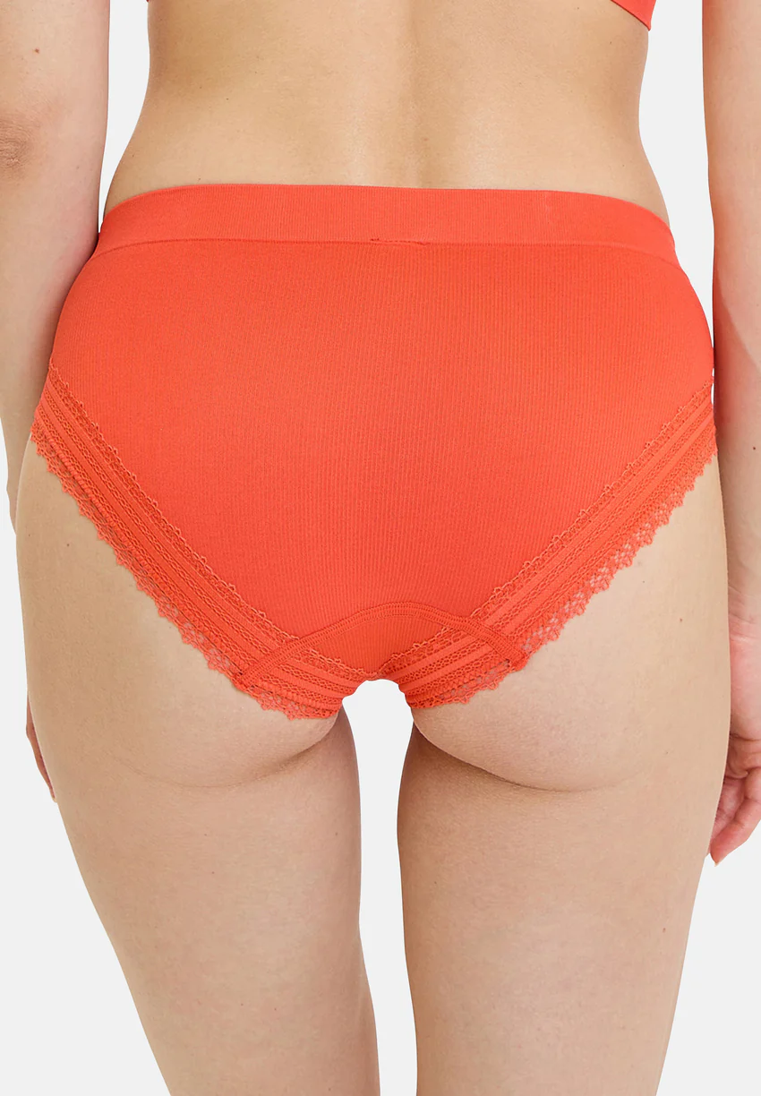 Slip Agathe Orange Corail