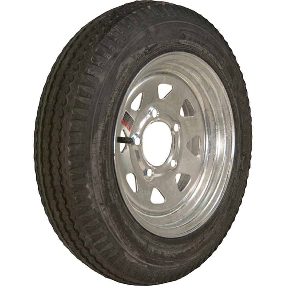 30850 530-12 K353  1045 lb. Load Capacity Galvanized 12 in. Bias Tire and Wheel Assembly