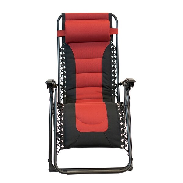 SunRay 2pc Padded Zero Gravity Chair Set