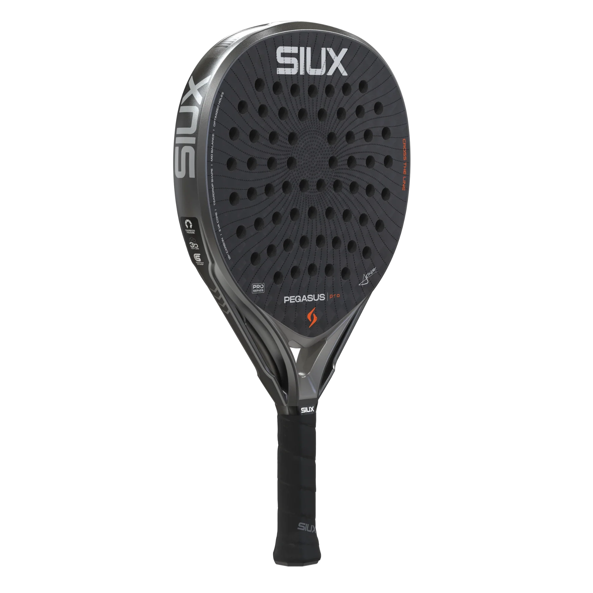 Siux Pegasus Pro 2026 Storm Grey Padel Racket