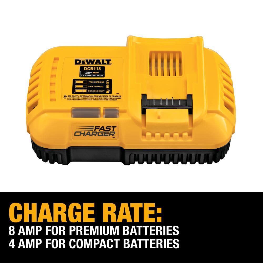 FLEXVOLT 20V MAX* Fan Cooled Fast Charger;