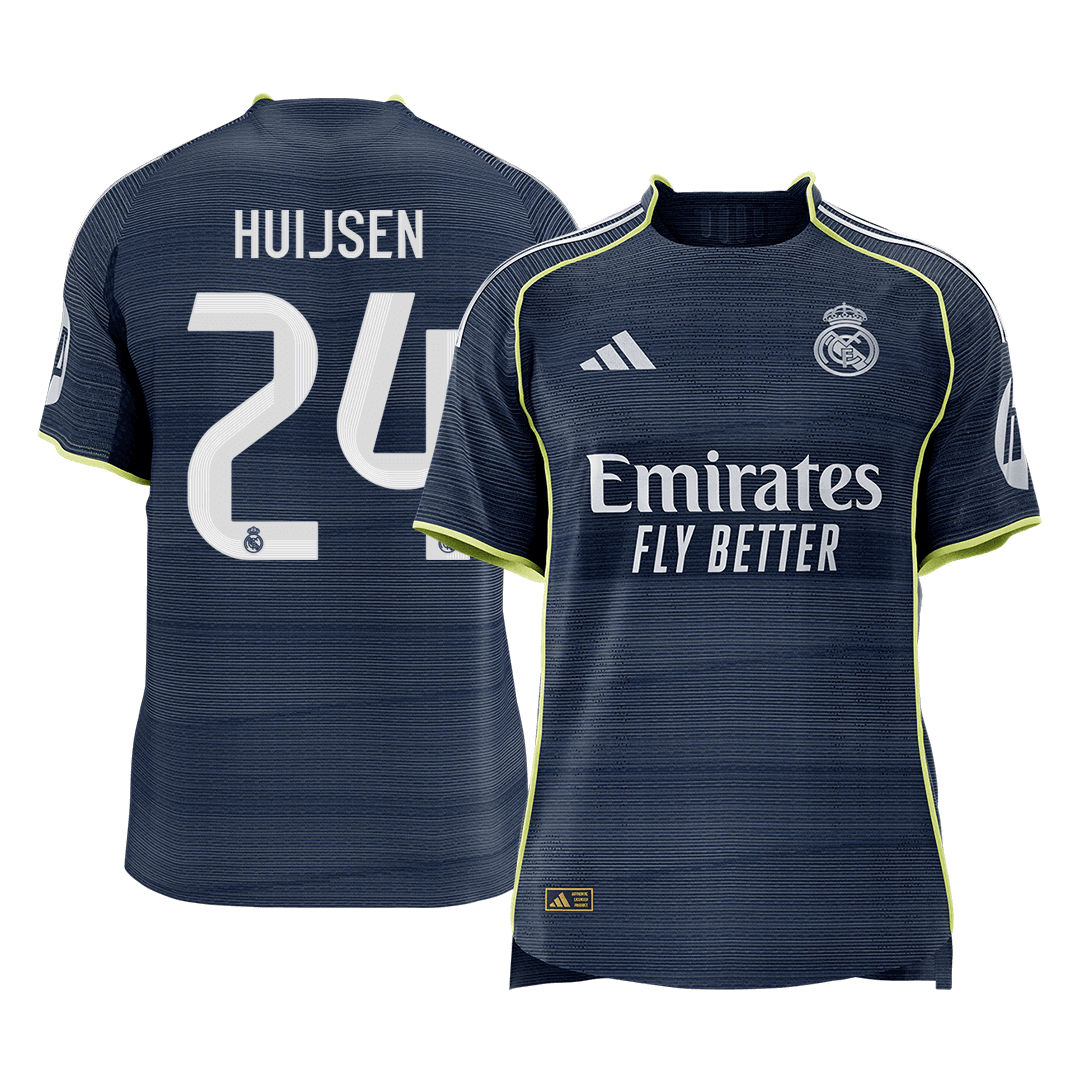 HUIJSEN #24 Real Madrid Away Player Version Jersey 2025/26