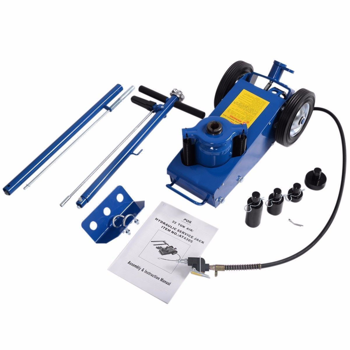 Online Gym Shop CB16906 22 Ton Air Hydraulic Floor Jack Lift Jacks