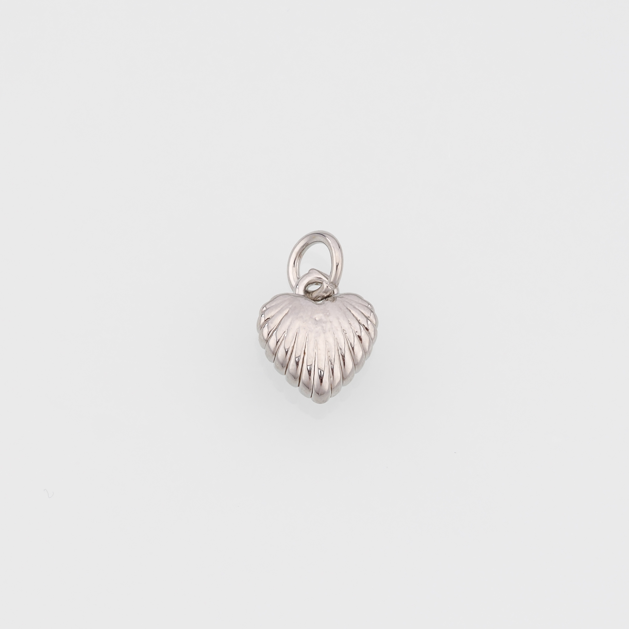 18K Gold Filled Heart Pendant,Dainty Heart Charm Earrings Necklace for DIY Jewelry Making Supply