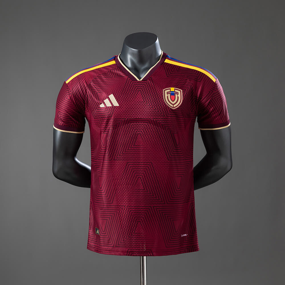 Venezuela 2026 World Cup home player version football jersey
