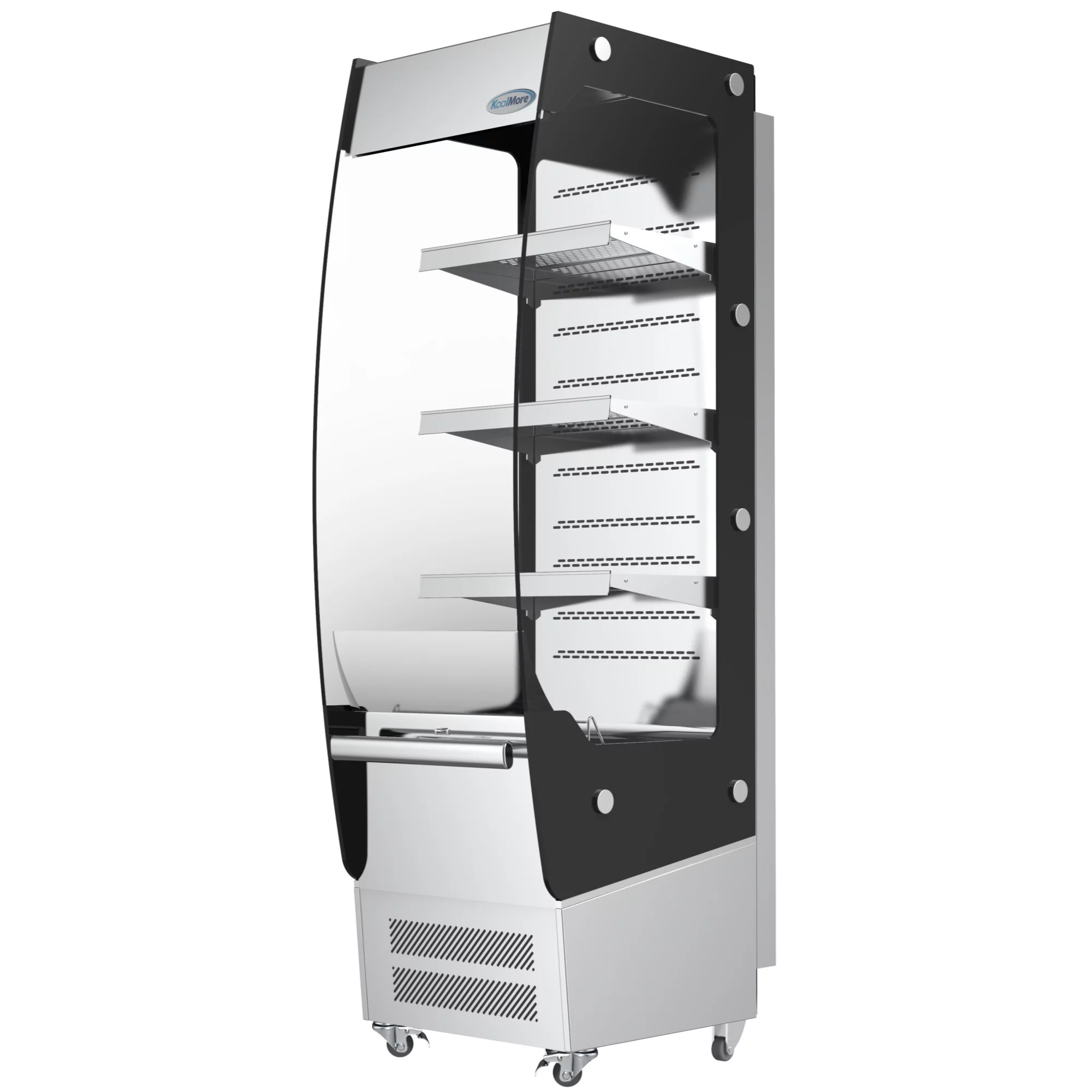 KoolMore 26 in. Open Air Grab and Go Refrigerator - 7.7 Cu Ft.