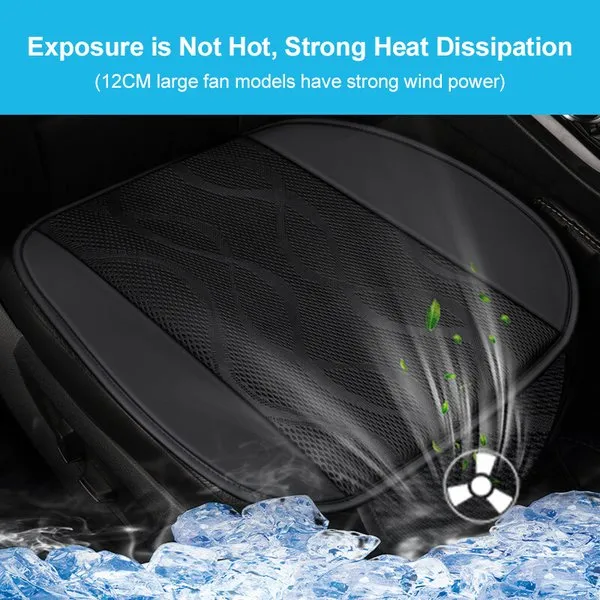 Summer fan cool ice silk cooling seat cushion