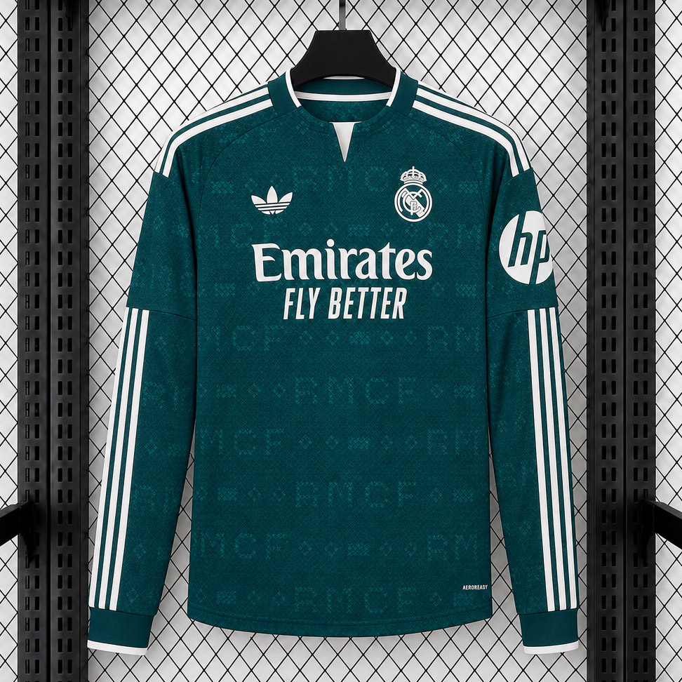 Real Madrid 26/27 Away Jersey Long Sleeves S-4XL