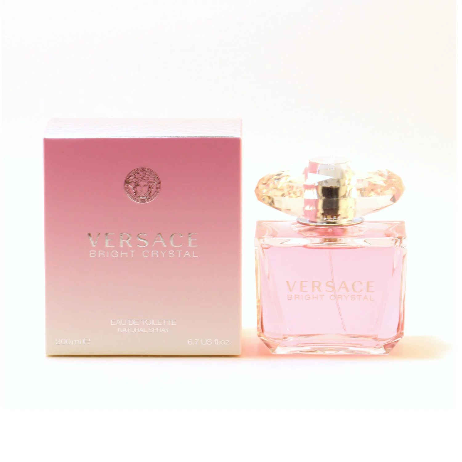 Versace Bright Crystal Edt Spray  6.7 oz