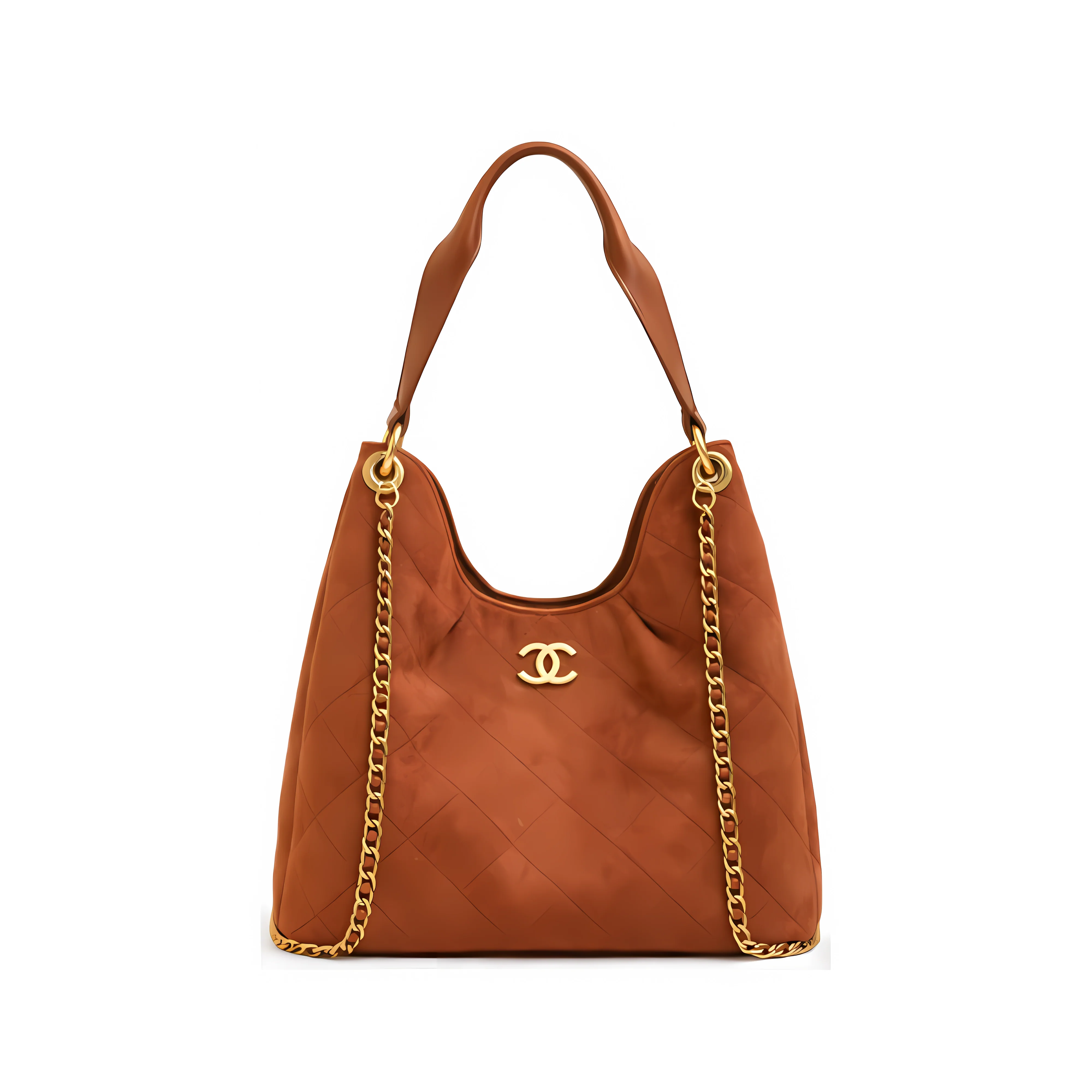 Chanel Bag | City Zip Tote Signature Canvas Mahogany Brown