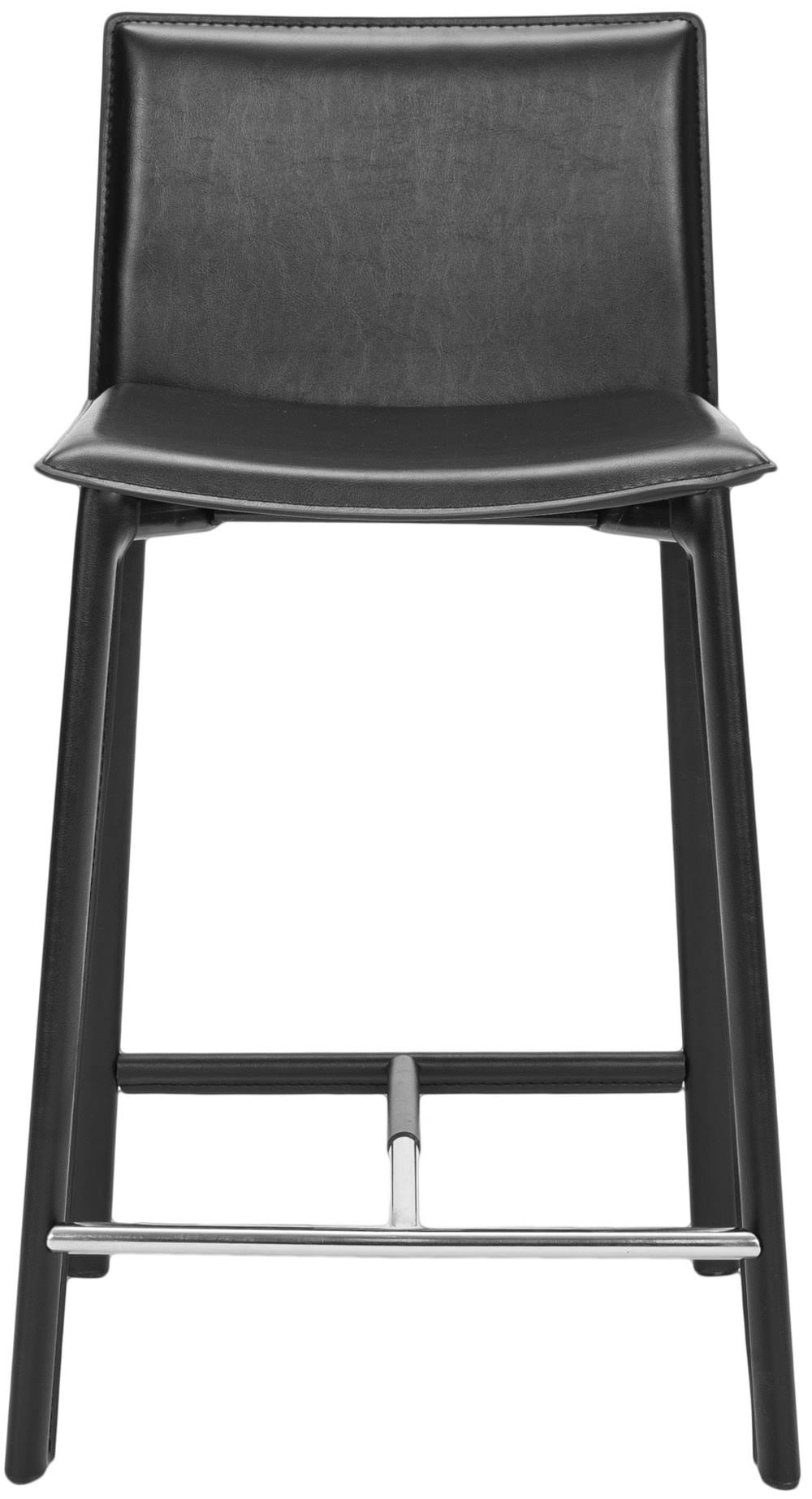 Safavieh Anastasia 24x22 Counter Stool, Black - 2 count