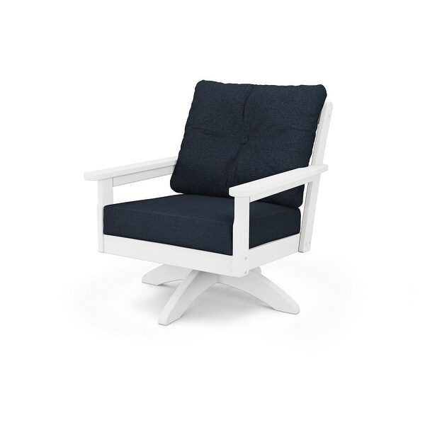 POLYWOOD Vineyard Deep Seating Swivel Chair