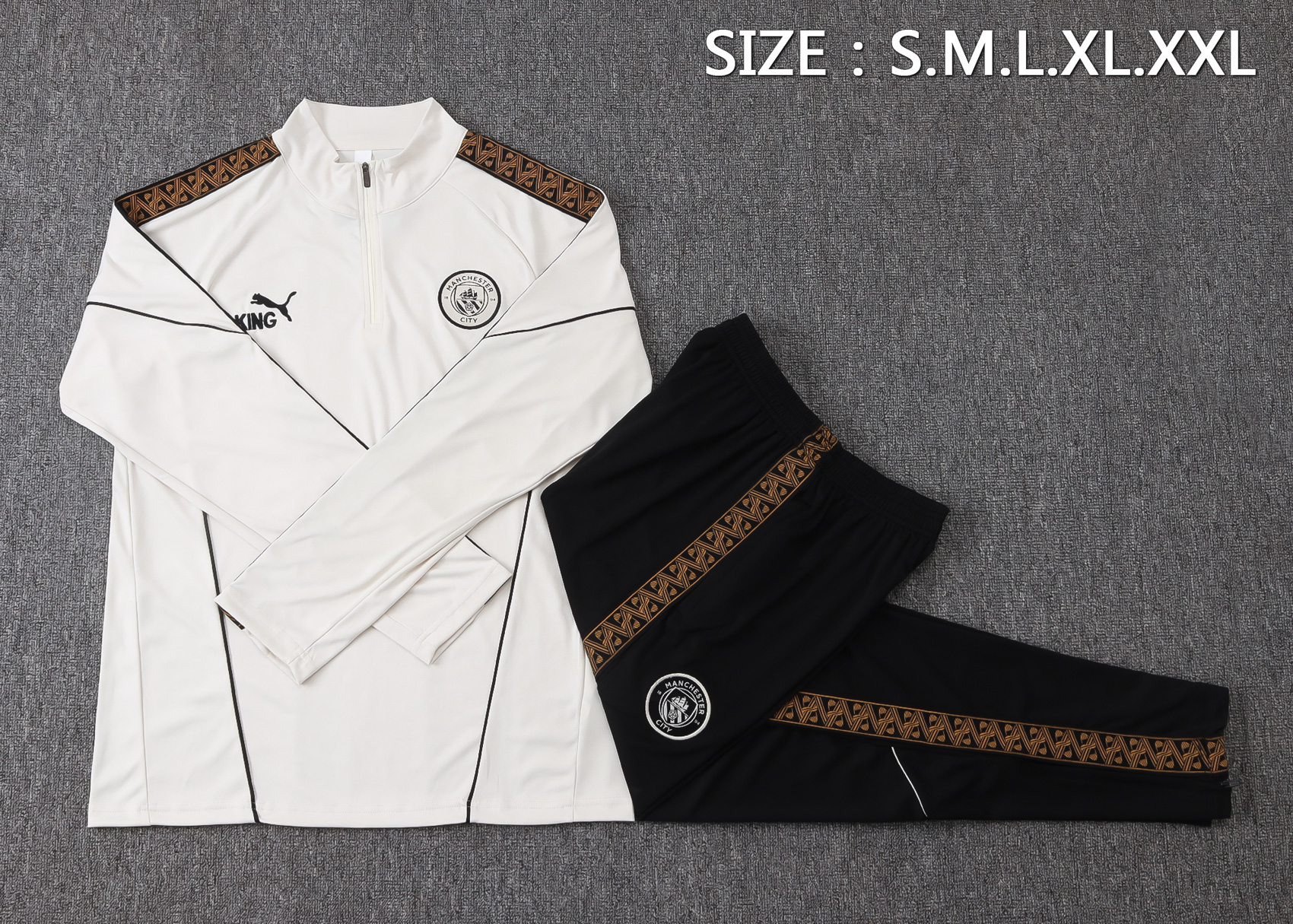 Man City 26/27 Half Zipper Training Suit 3