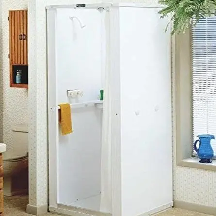 Portable Stand-Up Shower Stall Kit – 32 in x 32 in Mobile Home & RV-Ready Design