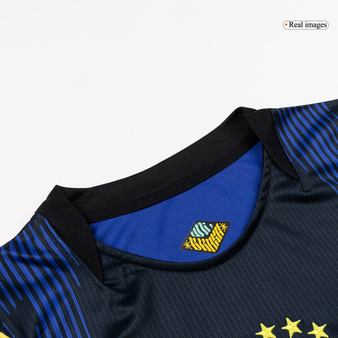 VINI JR. #7 Brazil Away Soccer Jersey World Cup 2026