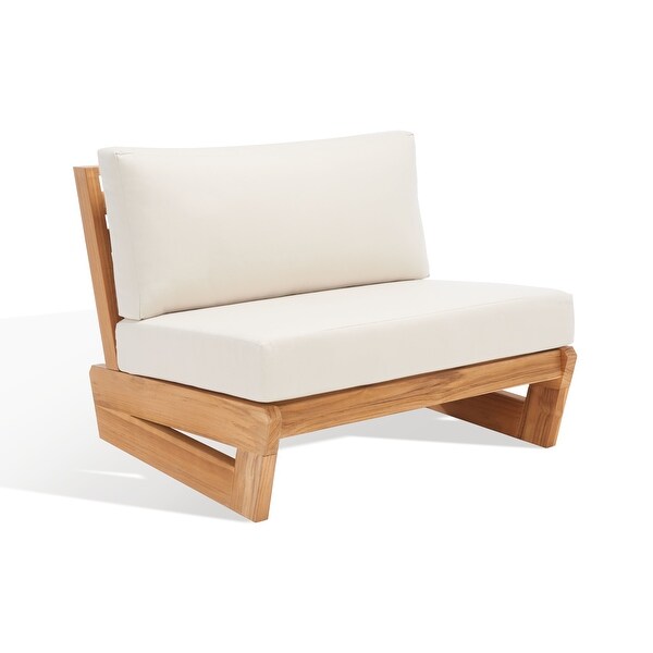 SAFAVIEH Couture Julianne Brazilian Teak Patio Chair