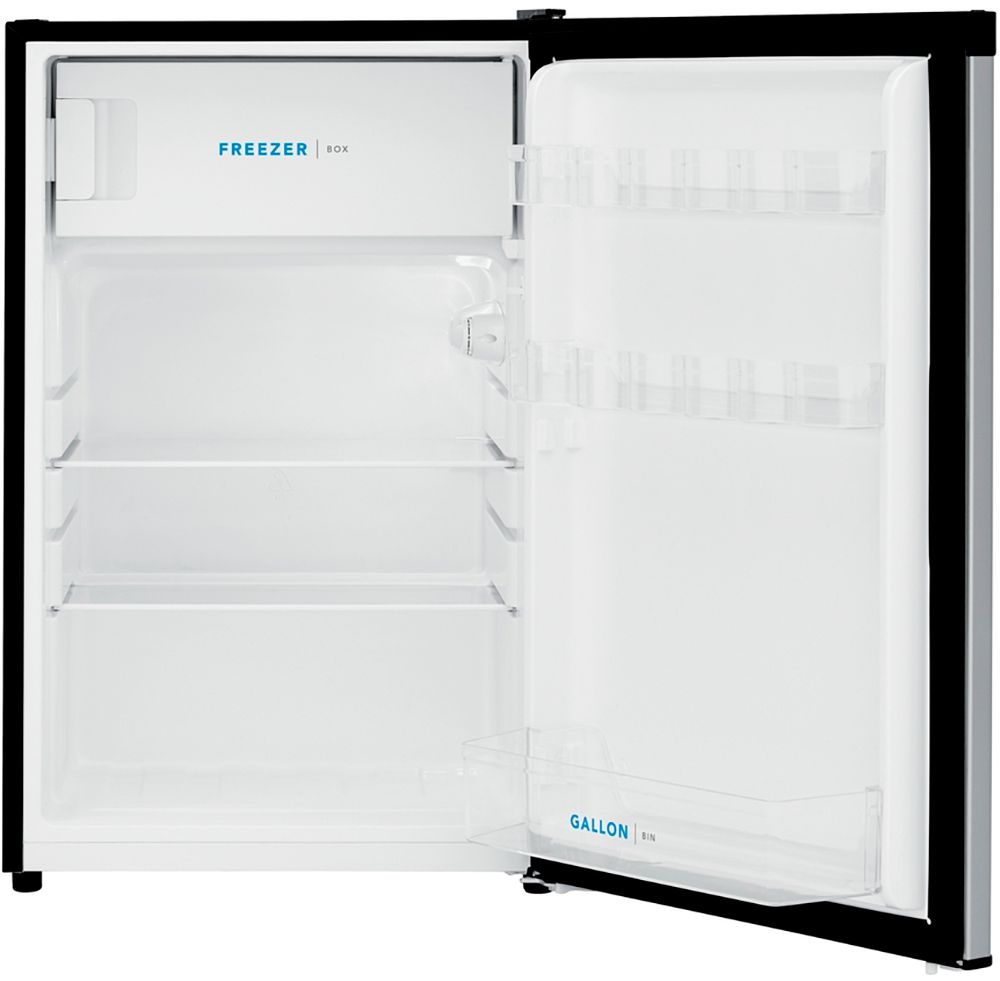 Frigidaire - 4.5 Cu. Ft. Mini Fridge with Top Freezer - Silver