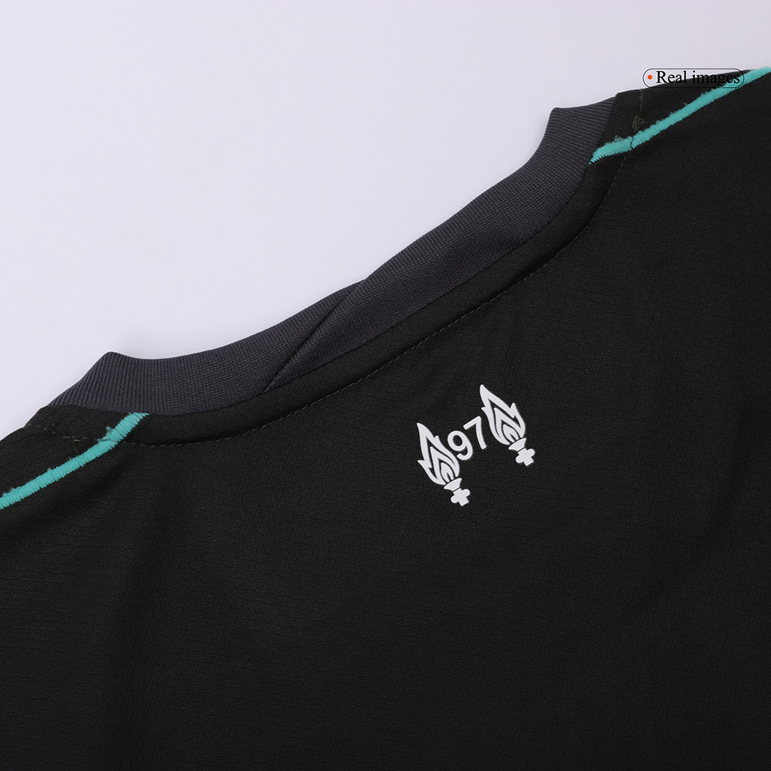 VIRGIL #4 Liverpool Away Soccer Jersey