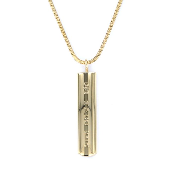 Tiffany & Co. Tiffany 1837 Necklace 18K Yellow Gold
