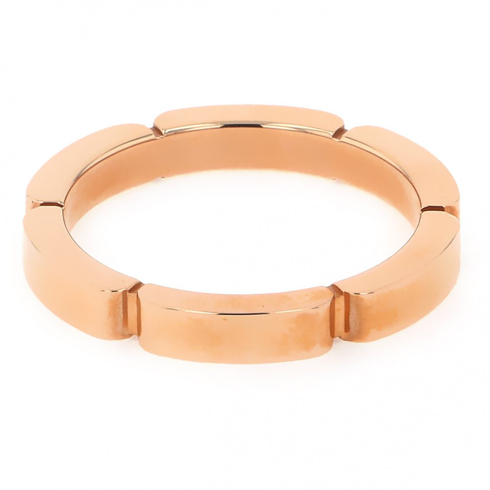 Cartier Mayon Pantale #48 Ring 18K Rose Gold