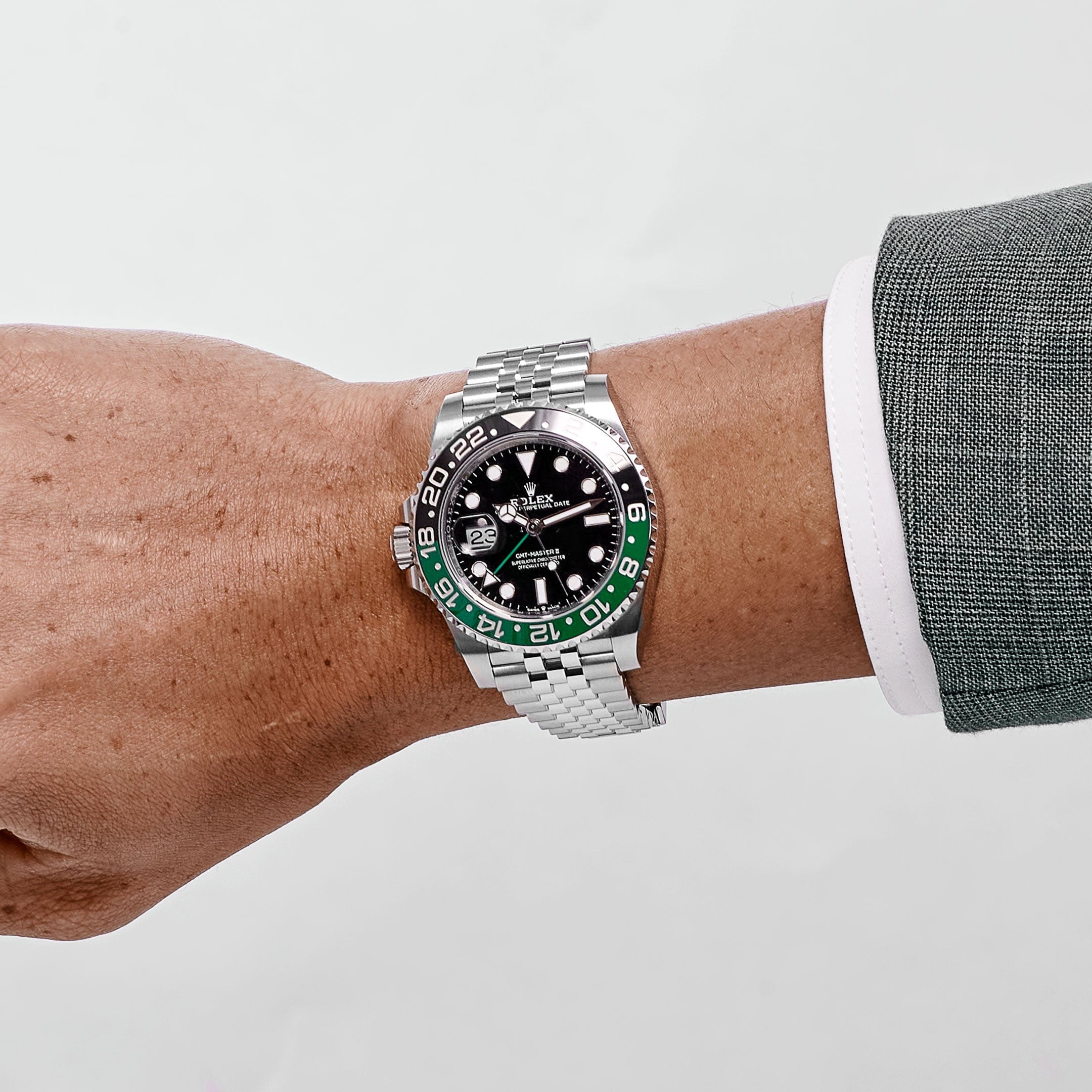 Rolex GMT-Master II 126720VTNR 'Sprite' Lefty Stainless Steel Jubilee