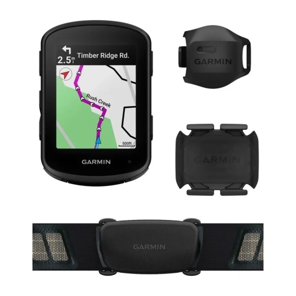 Garmin Edge 540, Compact GPS Cycling Computer with Sensor Bundle (010-02694-10)