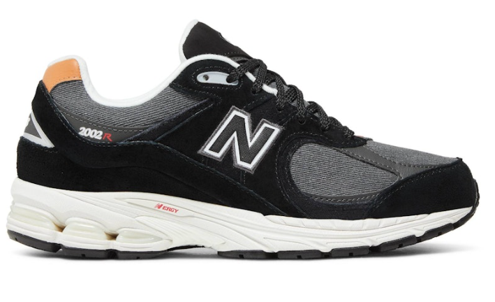 New Balance 2002R Black Denim M2002REB Casual Running Shoes