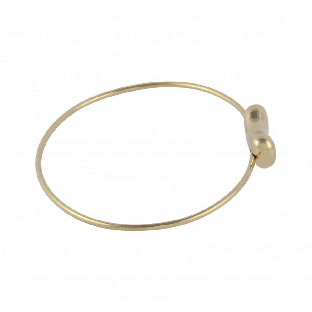 Tiffany & Co. Elsa Peretti Beans Bracelet 18K Yellow Gold