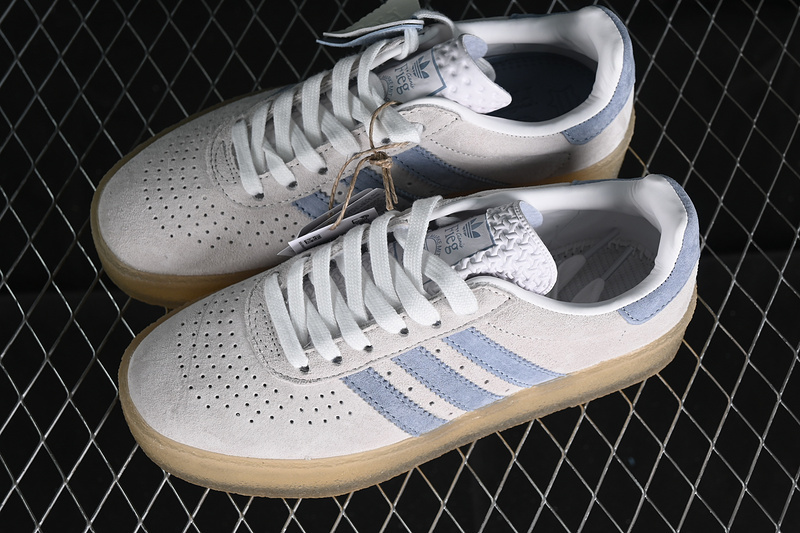 Adidas Kith X Clarks Originals 8th Street Samba Grey/Blue IE4035
