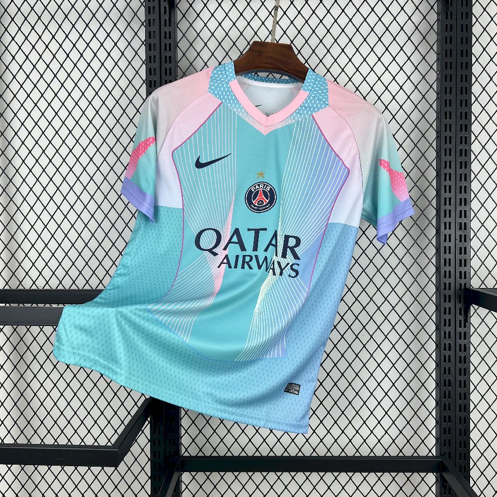 PSG Paris Saint Germain maillot foot concept bleu 2025 2026€14.99
