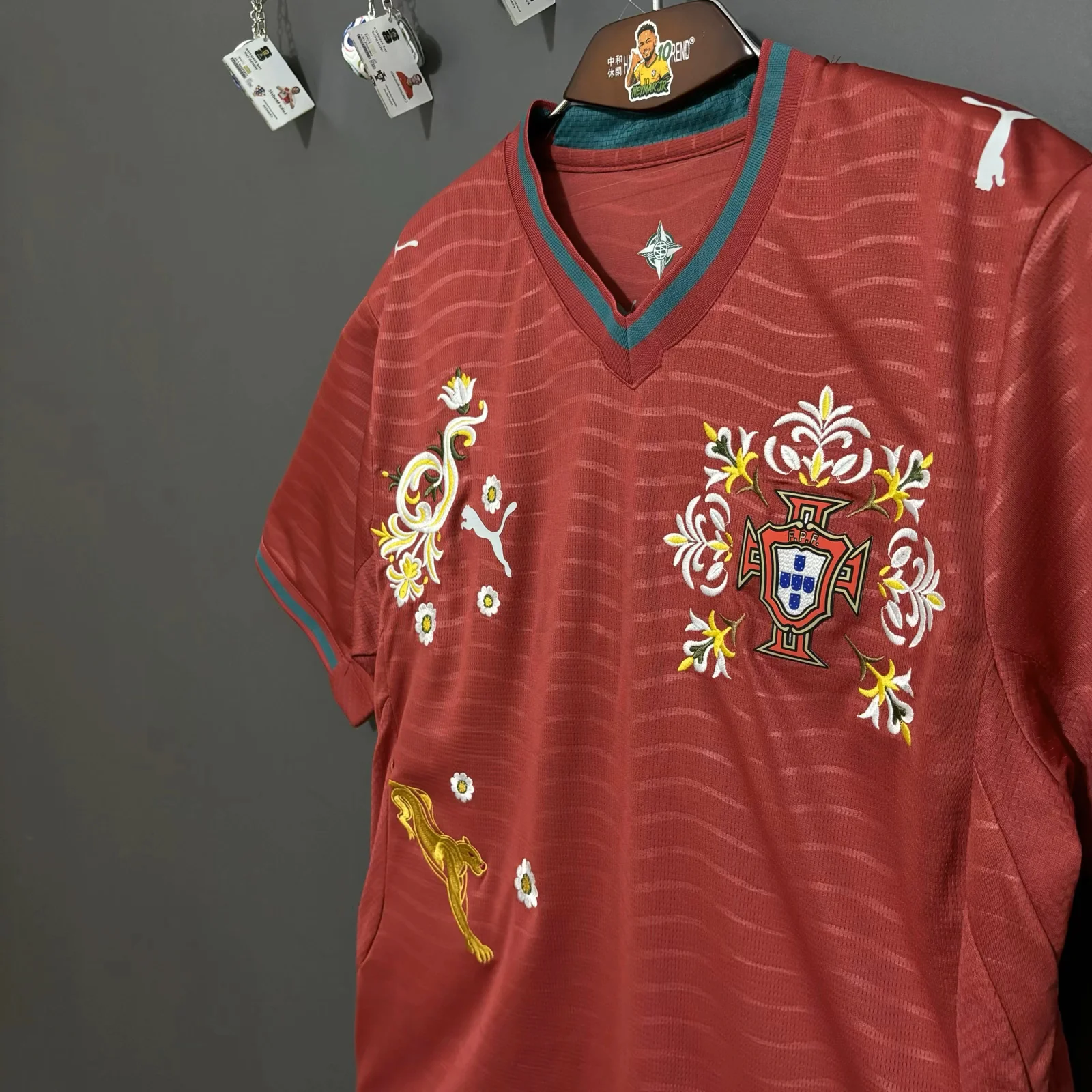 Portugal 2026 Home Embroidered Jersey S-XXL Fan Version 5