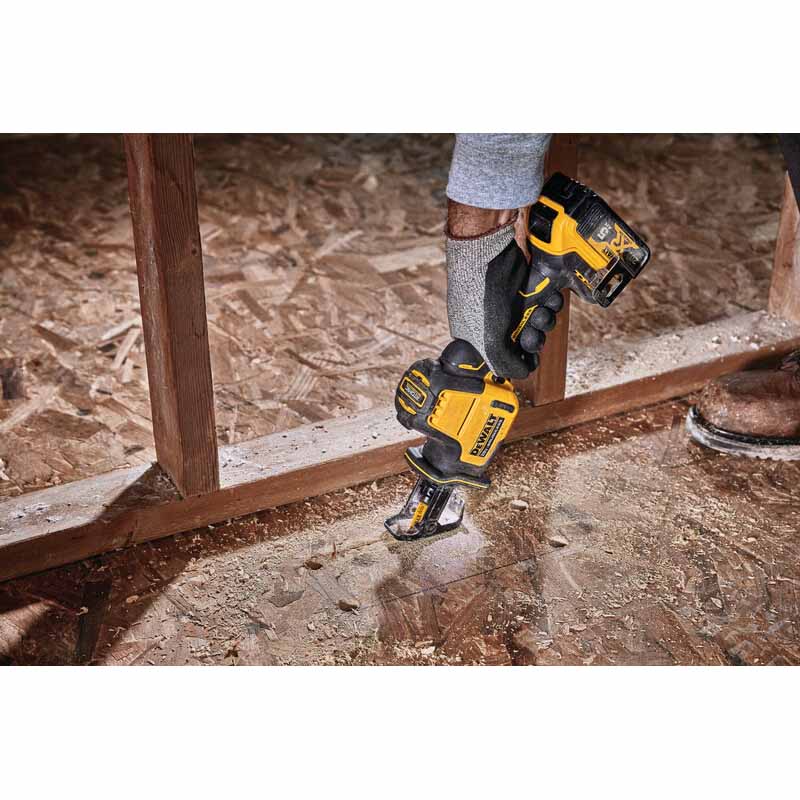 2026 DeWalt DCS369B ATOMIC 20V MAX Cordless One-Handed Reciprocating Saw, Tool Only