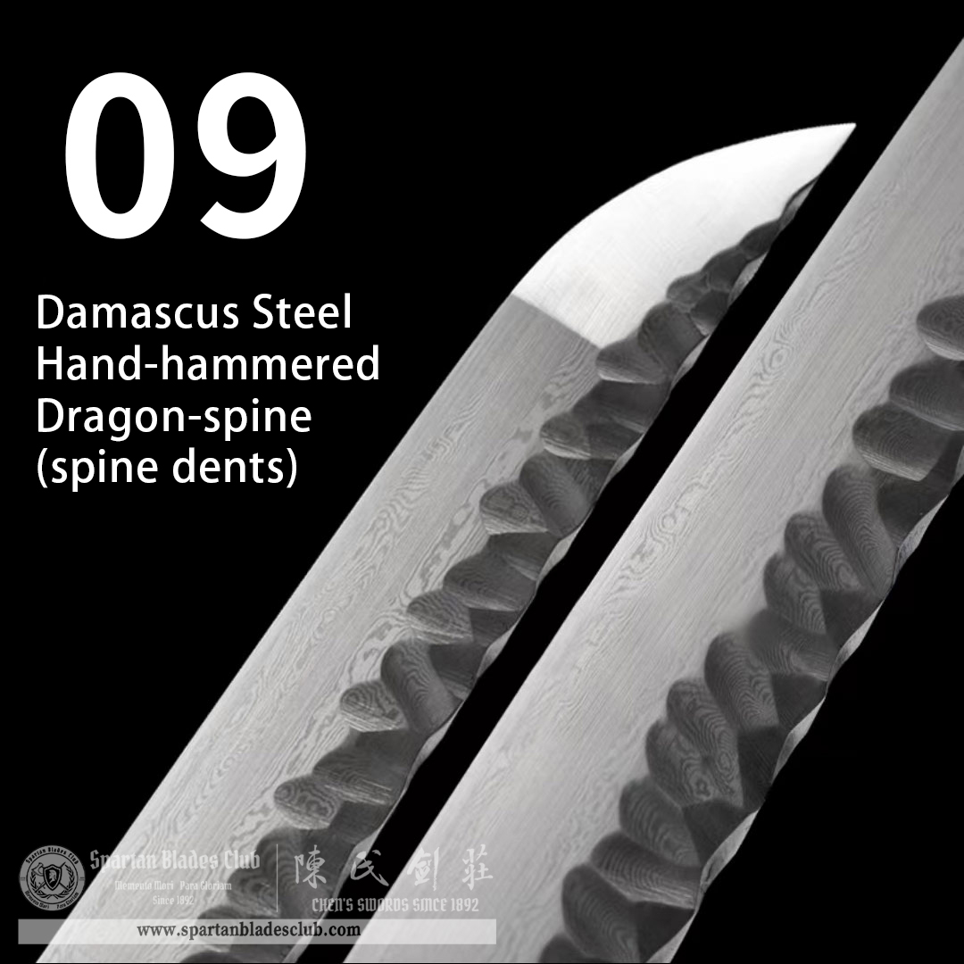 Custom Your Katana | Damascus Steel | Spartan Blades Club | CHEN'S SWORDS 1892 - Spartan Blades Club - 陳氏劍莊1892