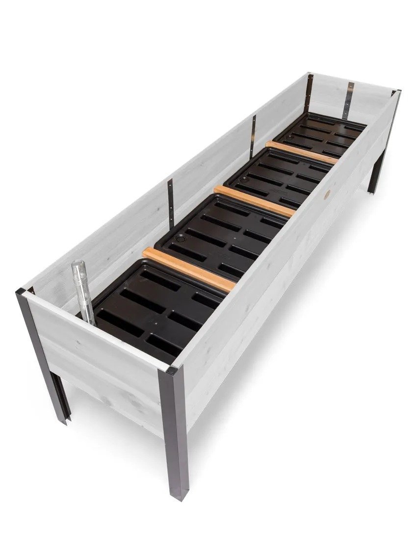 🎉Mart special today🎉Last 30sets Self-Watering Eco-Stained Elevated Planter Box