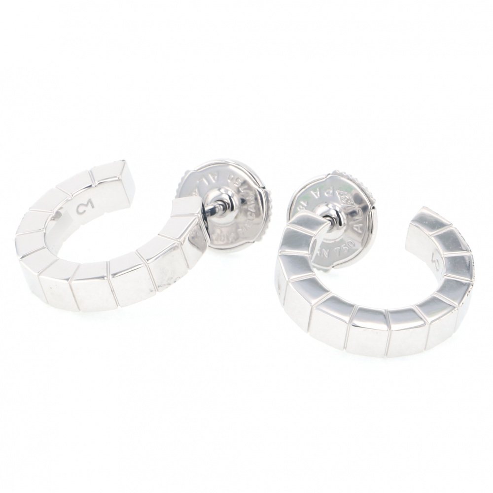 Cartier Laniere Earrings 18K White Gold