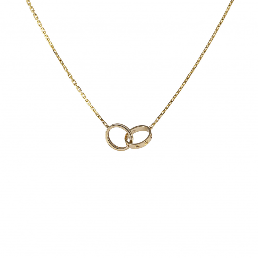 Cartier Love Necklace 18K Yellow Gold Diamond B7013800