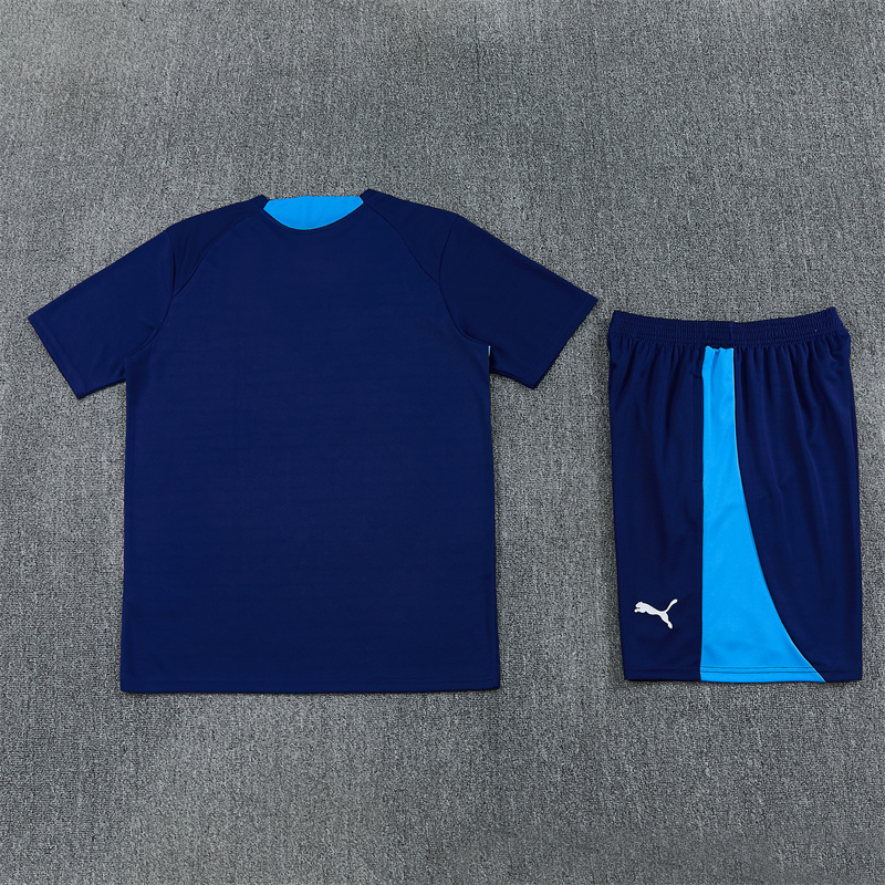 PSV Eindhoven 26/27 Short Sleeves Training Suit-Dark Blue 2