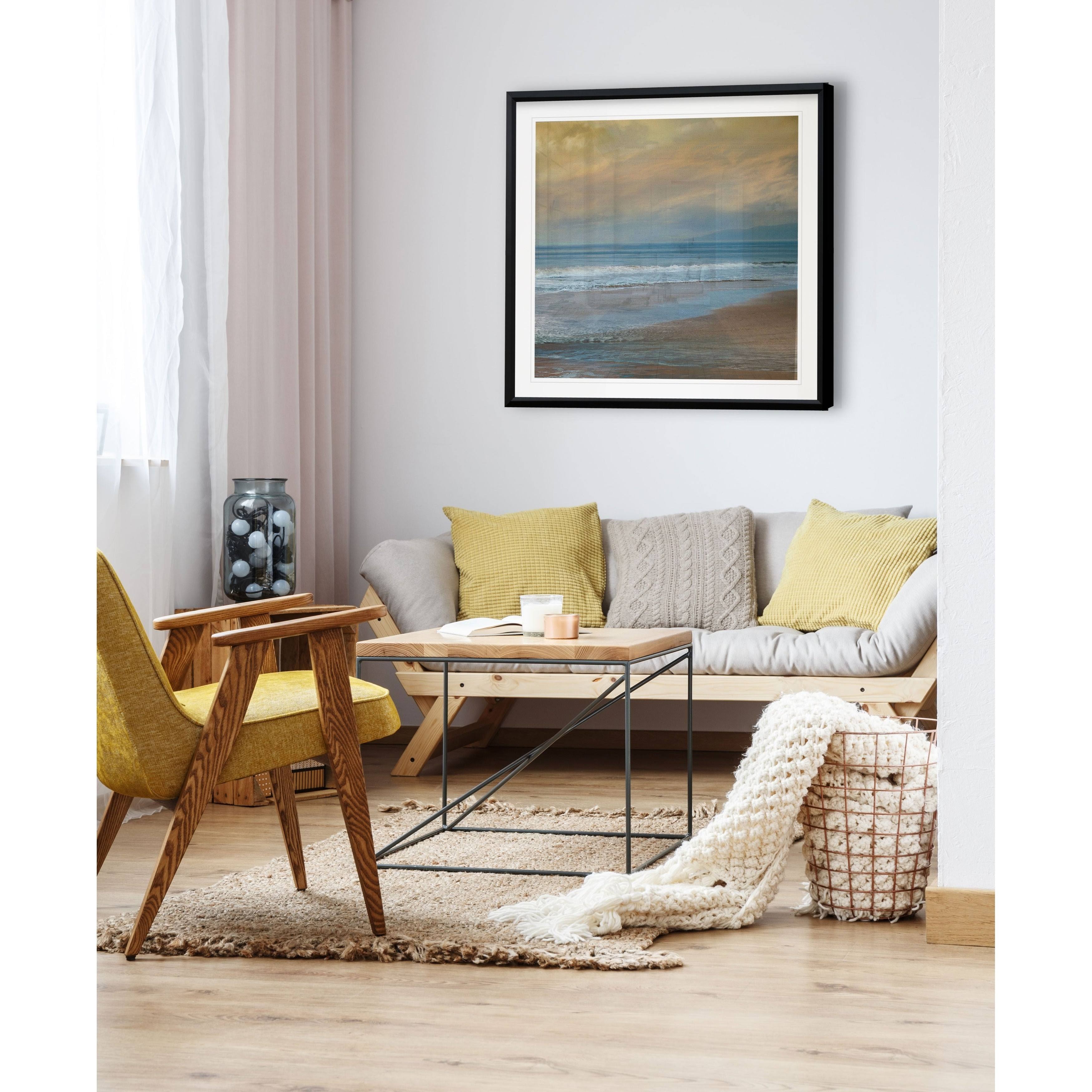 Golden Breezes -Framed Giclee Print - 22X22