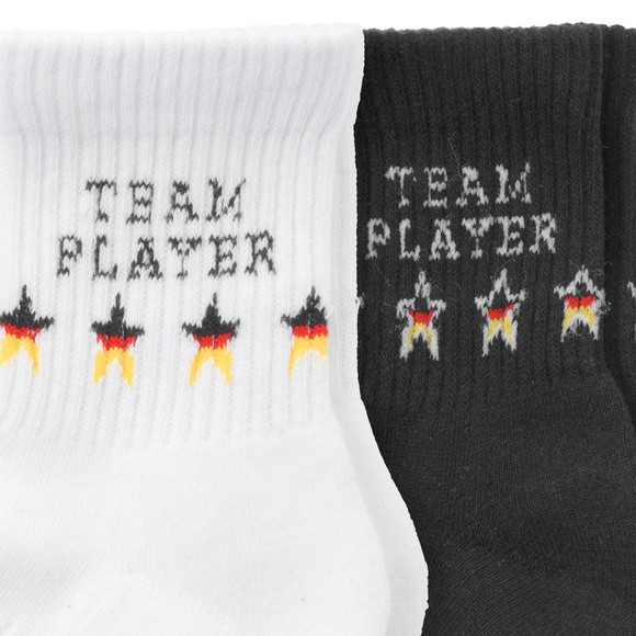 Topolino 2 Paar Kinder Socken im Fußball-Design
