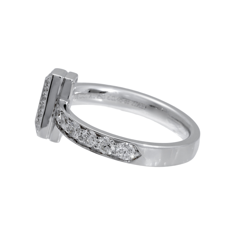 Tiffany & Co. Tiffany T One Ring 18K White Gold Diamond 73125928