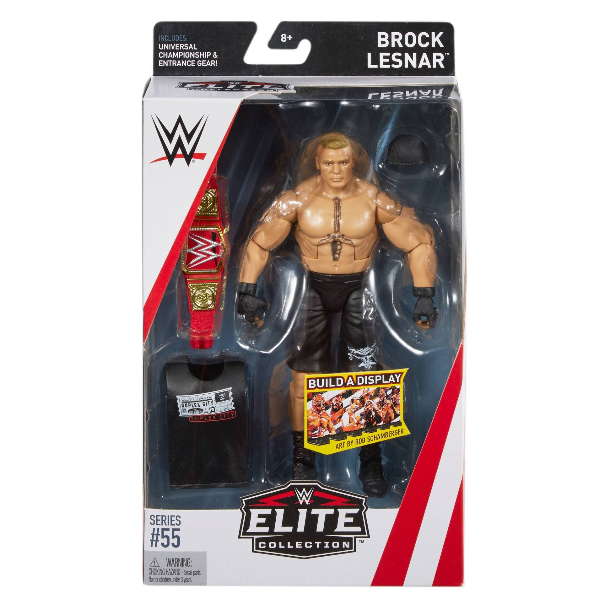 WWE Brock Lesnar Elite Collection Action Figure