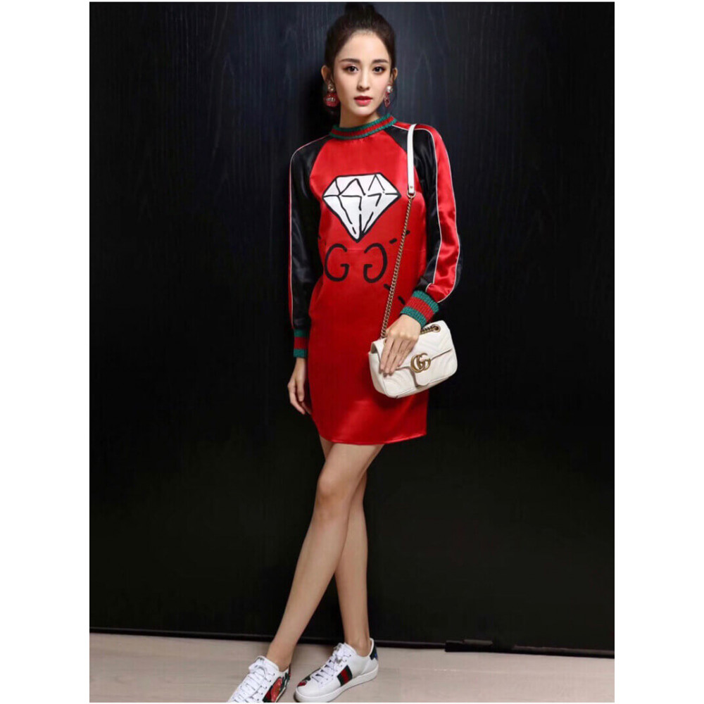 Gucci GG Marmont Matelasse Chevron Leather Mini Bag White