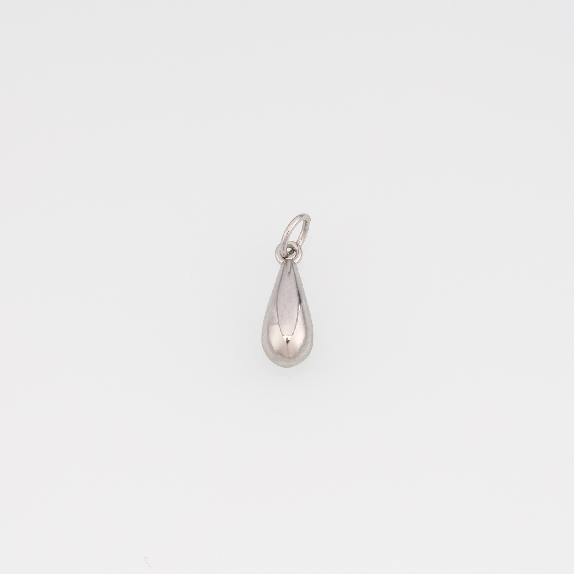 18K Gold Filled Teardrop Pendant,Teardrop Charm Earrings Necklace for DIY Jewelry Making Supply