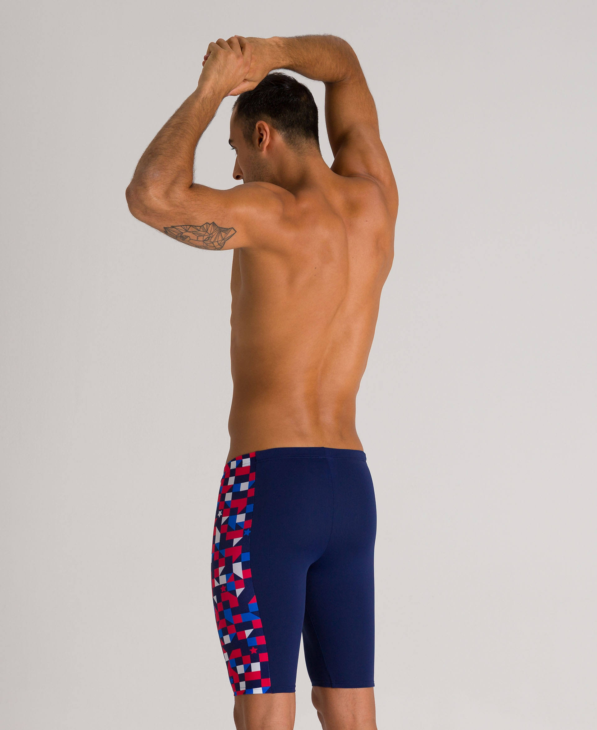 Arena Red USA Jammer - MaxLife Navy-Multi 22
