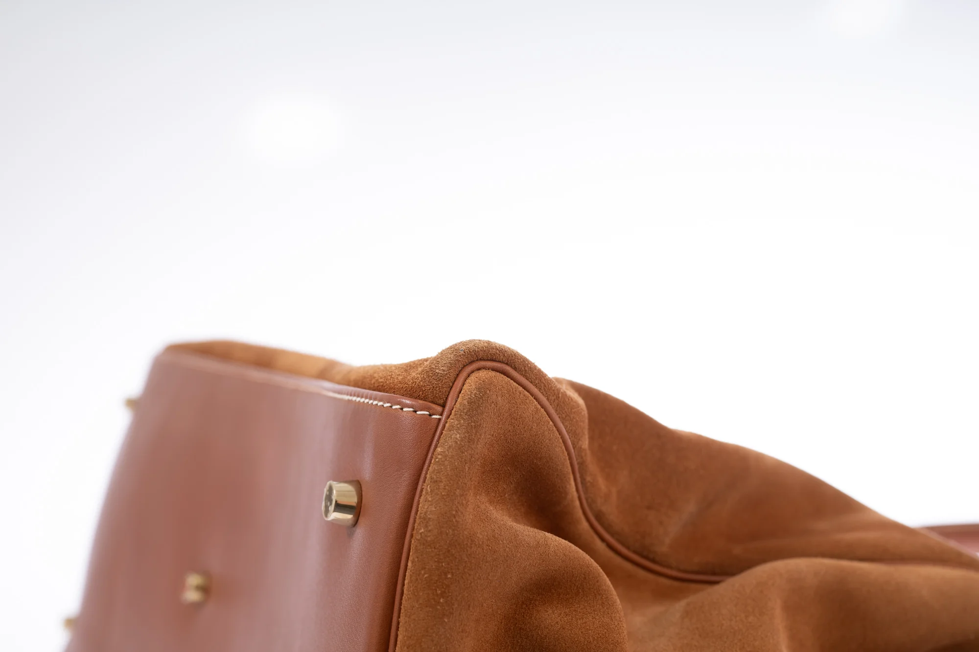 Hermès Kelly Relax 50 Gold Barenia/Grizzly Gold Hardware