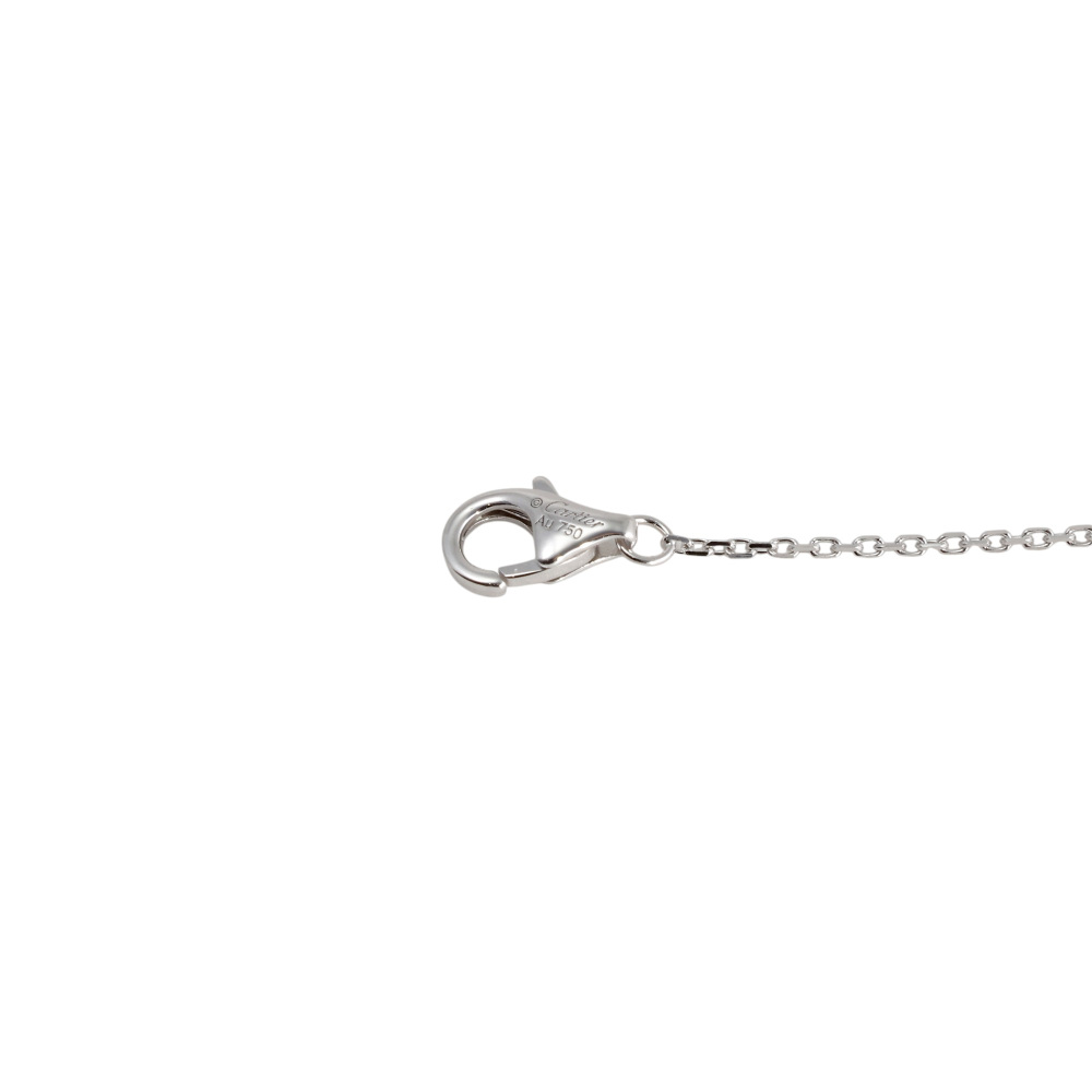 Cartier C Do Necklace 18K White Gold Diamond N7064200