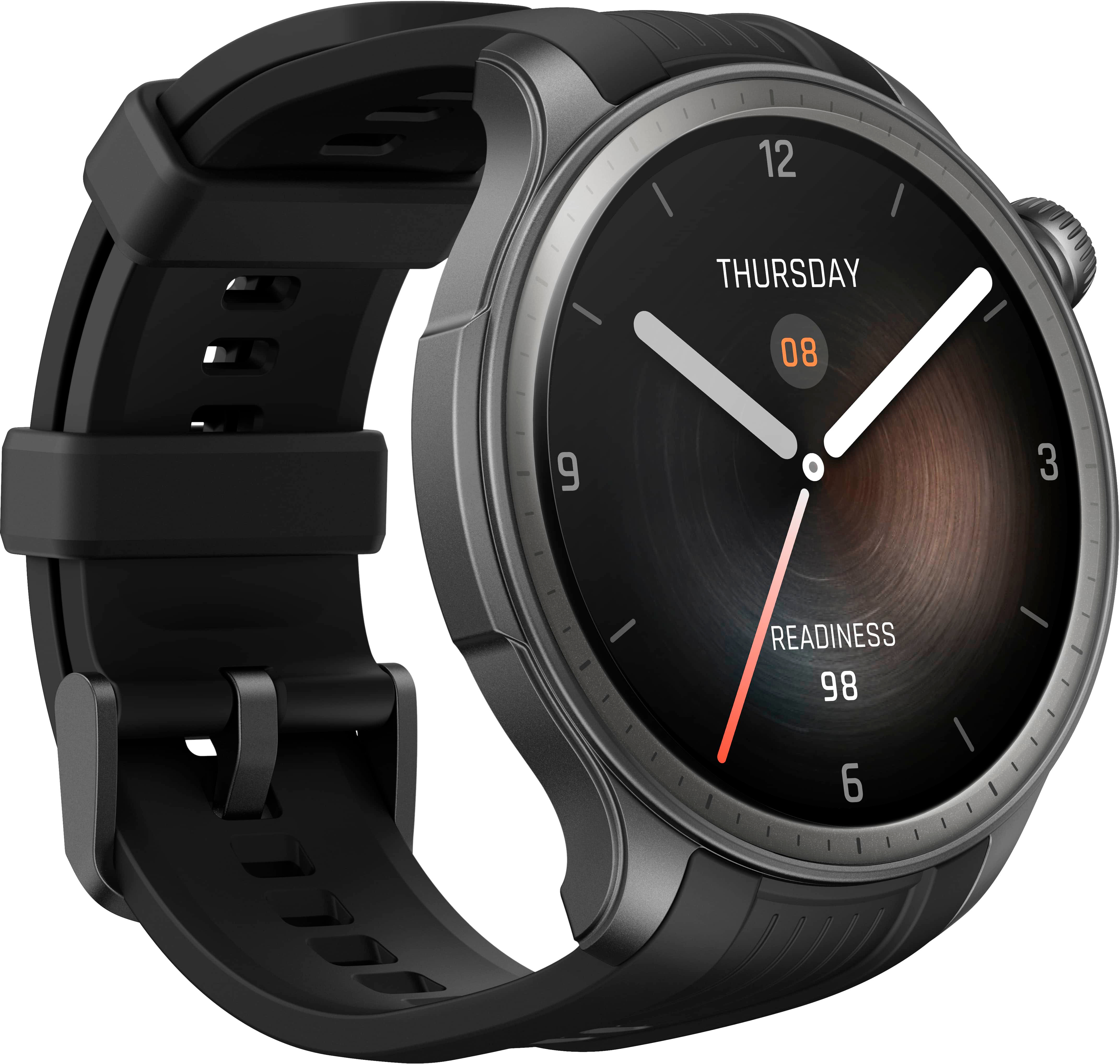 Amazfit - Balance Smartwatch 38mm Aluminum Alloy - Black