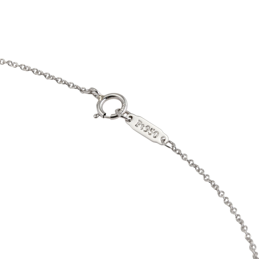 Tiffany & Co. Open Circle Necklace Platinum Diamond 60007189