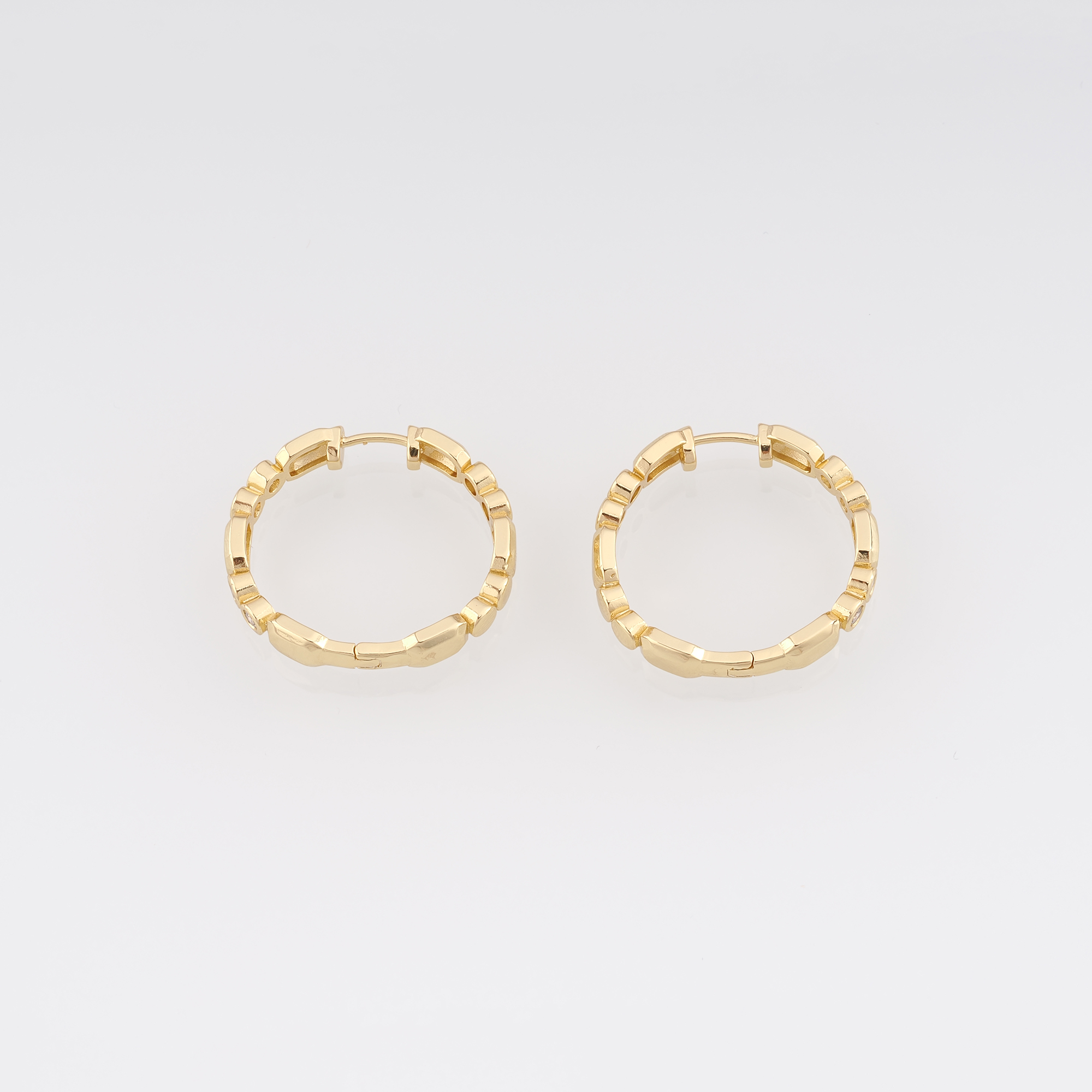 18K Gold Filled Round Hoop Earrings,Dainty Earrings,Gold Hoops,Dainty Hoops Huggie,DIY Jewelry Making Supply