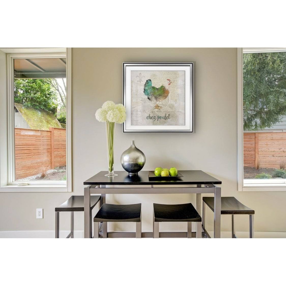 Tranquility by The Sea II -Framed Giclee Print - 32 x 32